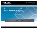 Black Box KV1400A keyboard video mouse (KVM) cable