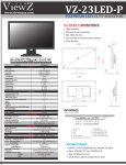 ViewZ VZ-23LED-P