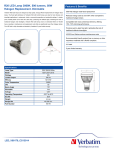 Verbatim R20 3000K 500lm