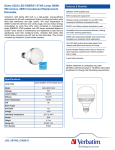 Verbatim Globe G25 3000K 500lm