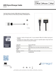 Cirago IPA1201 USB cable