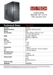 MS-Tech CA-015 computer case