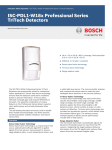 Bosch ISC-PDL1-W18G motion detector