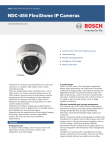 Bosch NDC-455V03-21P surveillance camera
