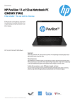 HP Pavilion 17-e153sa
