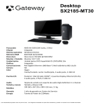 Gateway SX2185-MT30