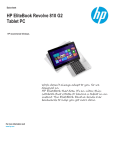 HP EliteBook Revolve 810 G2