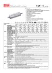 MEAN WELL CEN-75-24 power supply unit