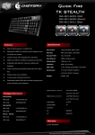 Cooler Master CM Storm Quick Fire TK Stealth