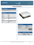 Bandridge VSB1402 video switch