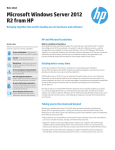 Hewlett Packard Enterprise Windows Server 2012 R2 Essentials ROK E/F/I/G/S
