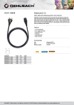 OEHLBACH 17045 power cable