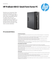 HP ProDesk 400 G1 SFF