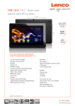 Lenco TAB-1031 8GB Black tablet