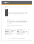 Targus TFD033CA mobile phone case