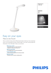 Philips Eyecare Table lamp 67423/31/26
