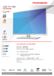 Thomson 32FU5554W 32" Full HD White LED TV