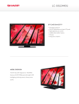 Sharp LC-50LE440U LED TV