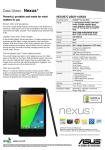 ASUS Nexus 7 (2013) 1A002A 32GB 3G 4G Black