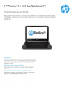 HP Pavilion 14-n010ex