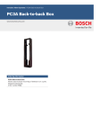 Bosch PC3A mounting kit