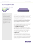 Extreme networks 17201 network switch