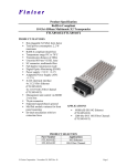 Finisar FTLX8541F2 network transceiver module