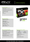 PNY GF630GTLP1GESB NVIDIA GeForce GT 630 1GB graphics card