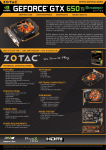Zotac ZT-61106-10M NVIDIA GeForce GTX 650 Ti 1GB graphics card