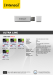 Intenso 128GB USB 3.0 Ultra Line