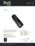 Klip Xtreme KBH-120 rechargeable battery