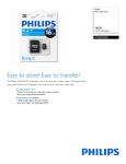 Philips 16GB MicroSDHC