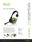 Klip Xtreme KHS-825 headset