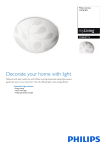 Philips myLiving Ceiling light 30486/87/16