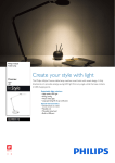 Philips InStyle Table lamp 66729/31/16
