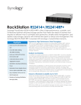 Synology RS2414RP+ storage server