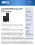 Tripp Lite SmartOnline 80kVA Modular 3-Phase UPS System, On-line Double-Conversion International UPS w/ Battery