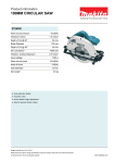 Makita 5704R circular saw