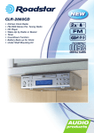 Roadstar CLR-2860CD CD radio