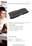 Trust GXT 280 LED Illuminated Gaming Keyboard