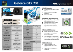 MSI N640-2GD3/V1 NVIDIA GeForce GTX 770 2GB