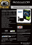 Gainward 426018336-2920 NVIDIA GeForce GT 630 1GB graphics card