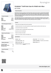 Kensington Portafolio™ Soft Folio Case for iPad mini™ 3/2/1 - Blue