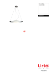 Lirio by Philips Suspension light 40213/17/LI