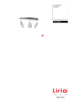 Lirio by Philips Spot light 57113/48/LI