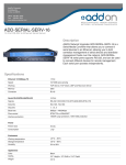 Add-On Computer Peripherals (ACP) ADD-SERIAL-SERV-16 network media converter