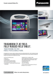 Panasonic Toughbook CF-H2 128GB 3G Black, Silver