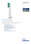 Philips Sonicare ProResults Standard sonic toothbrush heads HX6016/80