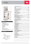 Teka FI 290 fridge-freezer