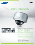 Samsung SCV-2080 surveillance camera